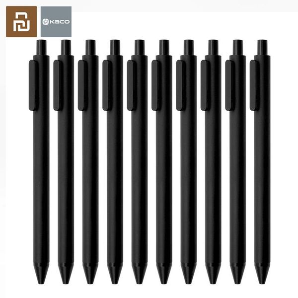 gel pens kaco 0.5mm pen 10pcs black blue color ink smooth writing durable press netural signing for school office work stationery
gel pens kaco 0.5mm pen 10pcs black blue color ink smooth writing durable press netural signing for school office work stationery