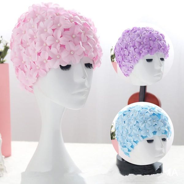 swimming caps 2021 design sports waterproof ears protection pure color swim handmade femal fashion hat
swimming caps 2021 design sports waterproof ears protection pure color swim handmade femal fashion hat
