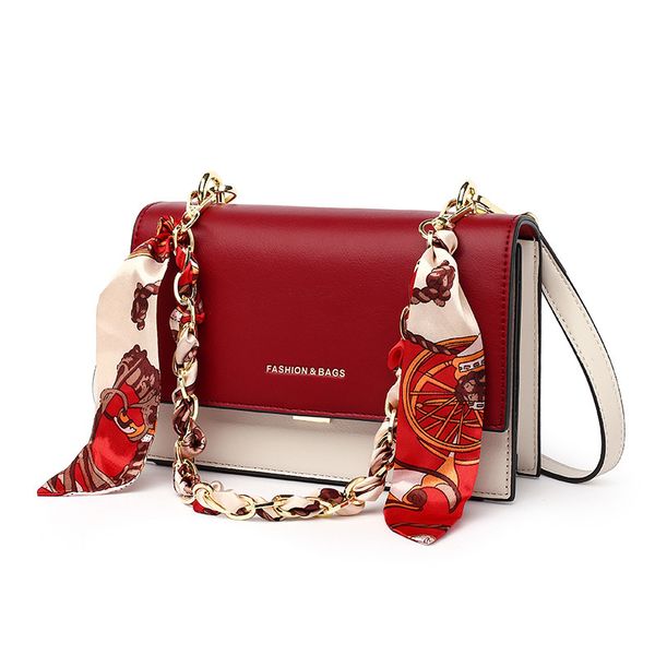 fashionable foreign style single shoulder women's bag 2021 fashion messenger silk scarf chain portable s
fashionable foreign style single shoulder women's bag 2021 fashion messenger silk scarf chain portable s