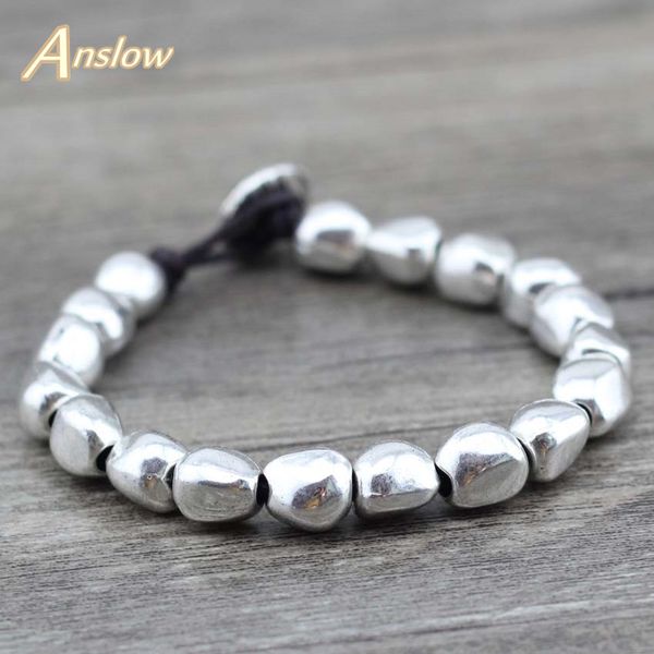 handmade diy zinc alloy beads unique silver plated friendship wrap bracelets birthday day gift low0497lb, Black
handmade diy zinc alloy beads unique silver plated friendship wrap bracelets birthday day gift low0497lb, Black