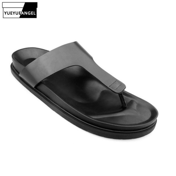summer mens flip flops vintage thick platform gladiator slippers retro bathroom antiskid outside beach genuine leather slippers, Black
summer mens flip flops vintage thick platform gladiator slippers retro bathroom antiskid outside beach genuine leather slippers, Black