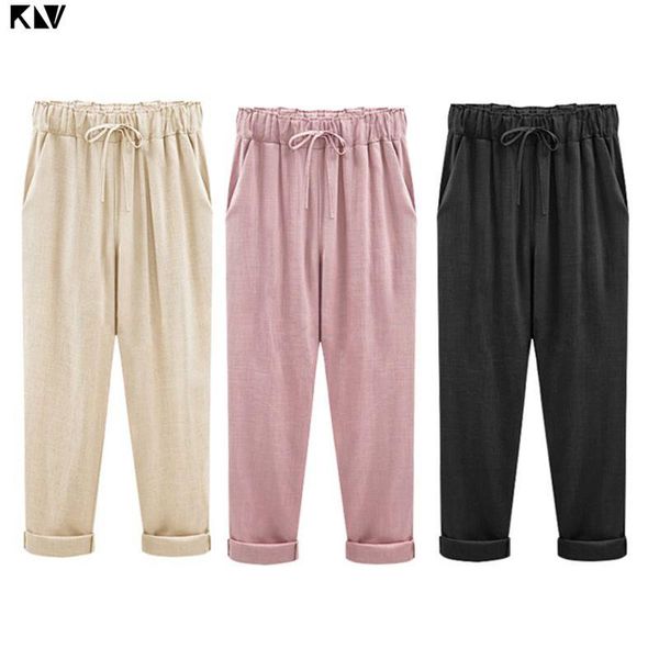 women's pants & capris klv women plus size cuffed ankle length cropped solid color loose casual harem trousers drawstring waist thin st, Black;white
women's pants & capris klv women plus size cuffed ankle length cropped solid color loose casual harem trousers drawstring waist thin st, Black;white