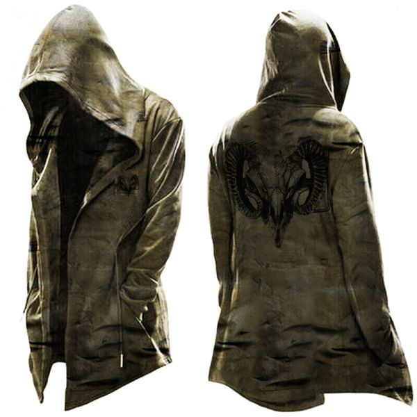 low-key men s cloak, high-quality, fashionable, avant-garde, unique, comfortable and casual halloween, Tan;black
low-key men s cloak, high-quality, fashionable, avant-garde, unique, comfortable and casual halloween, Tan;black