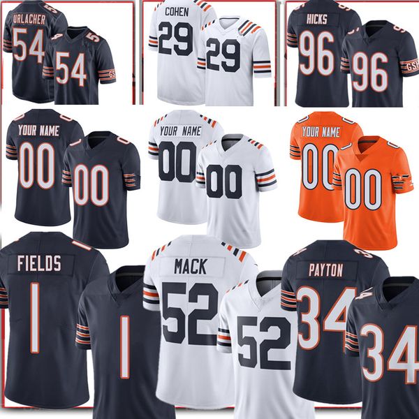 chicagos custom any name jersey 1 justin fields 52 khalil mack walter payton football jerseys brian urlacher tarik cohen akiem hicks david m, Black;red
chicagos custom any name jersey 1 justin fields 52 khalil mack walter payton football jerseys brian urlacher tarik cohen akiem hicks david m, Black;red