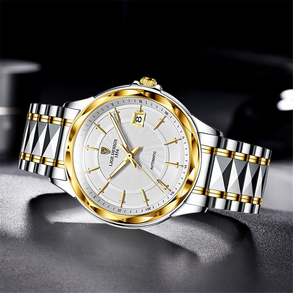 lige new sapphire glass automatic mechanical watch luxury tungsten steel 50m waterproof business watch men watches reloj hombre
lige new sapphire glass automatic mechanical watch luxury tungsten steel 50m waterproof business watch men watches reloj hombre