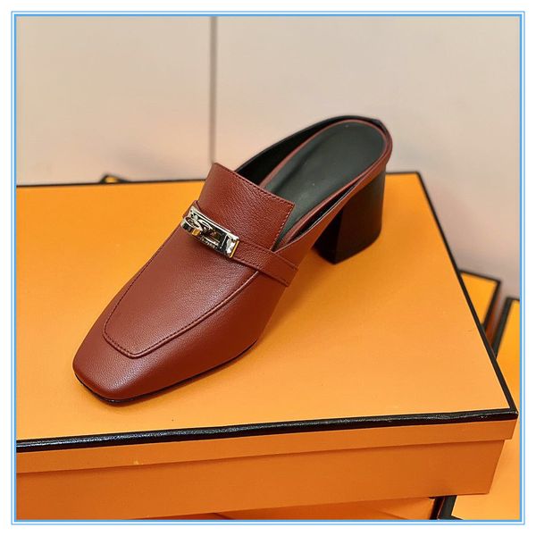 women sandals slippers metal buckle luxurys designers real leather girl slides casual sandalias colors size 35-39 dust bag, Black
women sandals slippers metal buckle luxurys designers real leather girl slides casual sandalias colors size 35-39 dust bag, Black