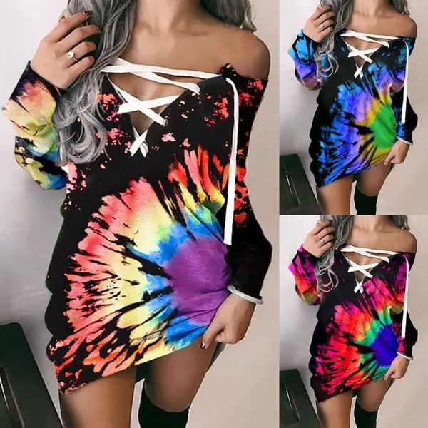 casual dresses front hollow out women 2021 fashion tie-dye prints off-shoulder strappy long sleeves sweatshirt dress vestido, Black;gray
casual dresses front hollow out women 2021 fashion tie-dye prints off-shoulder strappy long sleeves sweatshirt dress vestido, Black;gray