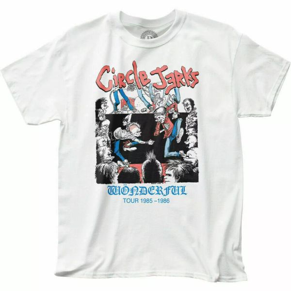 circle jerks wonderful tour t shirt mens licensed rock n roll music band white, White;black
circle jerks wonderful tour t shirt mens licensed rock n roll music band white, White;black
