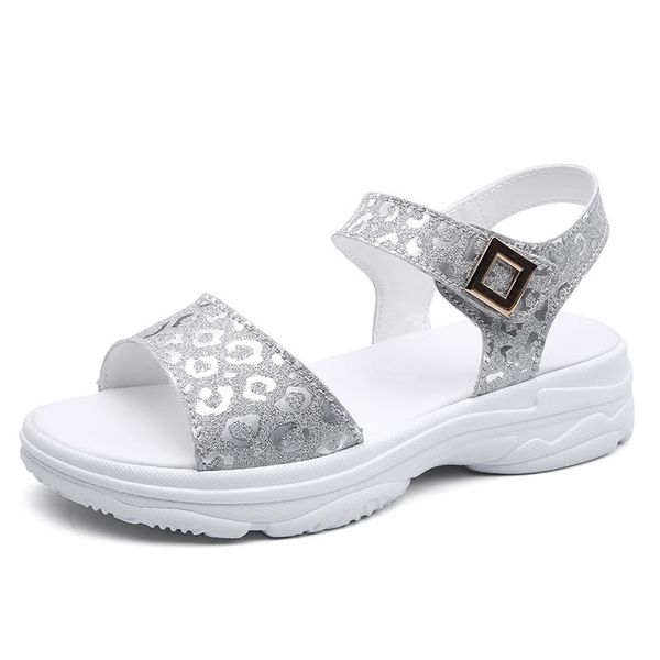 sandals summer fashion women upper vanp is leopard glitter material of ladies height increasing for, Black
sandals summer fashion women upper vanp is leopard glitter material of ladies height increasing for, Black