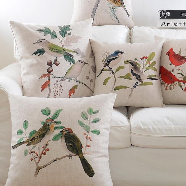 cushion/decorative pillow linen cover cushion vintage country style blue birds plant home decorative case 45x45cm/30x50cm
cushion/decorative pillow linen cover cushion vintage country style blue birds plant home decorative case 45x45cm/30x50cm