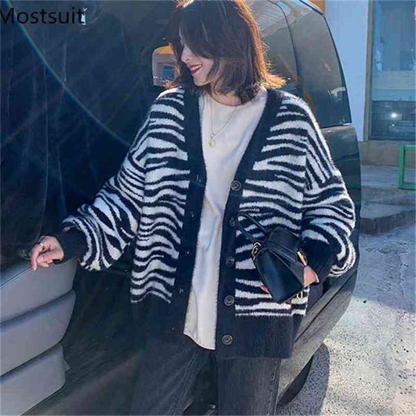 autumn winter mohair striped korean knitted cardigans sweaters women long sleeve v-neck single-breasted loose fashion 210513, White;black
autumn winter mohair striped korean knitted cardigans sweaters women long sleeve v-neck single-breasted loose fashion 210513, White;black