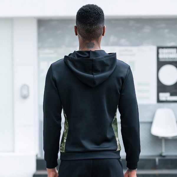 men's hoodies & sweatshirts sports sweater running fitness training suit loose casual long-sleeved camouflage hoodie jacket 91602, Black
men's hoodies & sweatshirts sports sweater running fitness training suit loose casual long-sleeved camouflage hoodie jacket 91602, Black