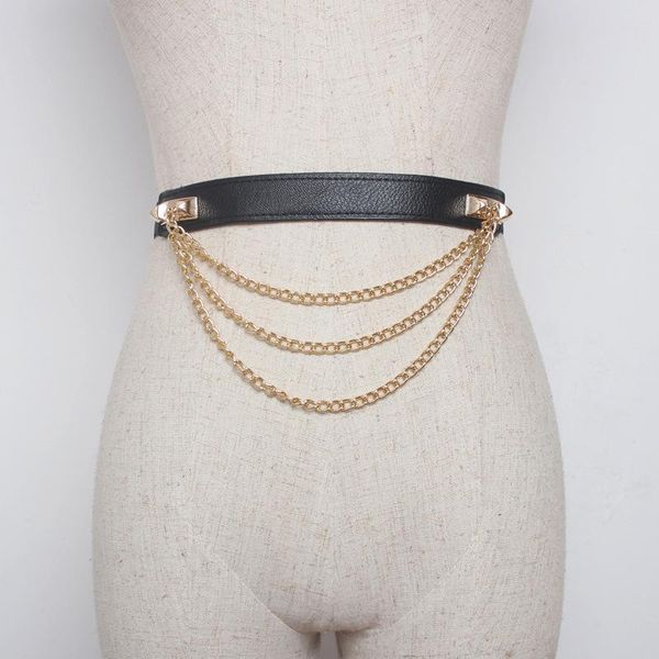 belts elastic pu leather for women gold metal chain waist belt dancing girl female accessories dress, Black;brown
belts elastic pu leather for women gold metal chain waist belt dancing girl female accessories dress, Black;brown