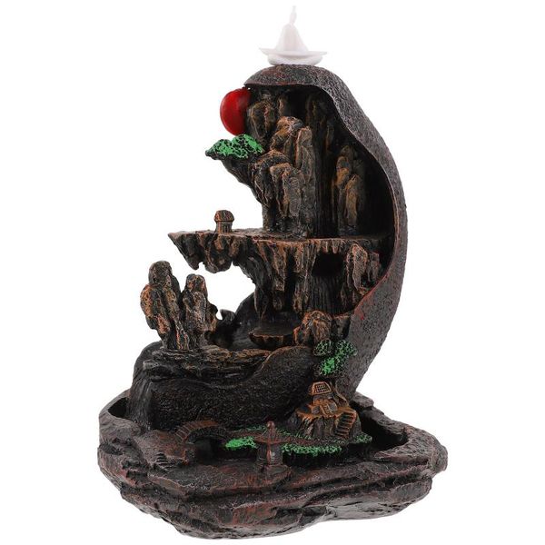 fragrance lamps 1pc resin waterfall backflow incense burner creative mountain river censer
fragrance lamps 1pc resin waterfall backflow incense burner creative mountain river censer
