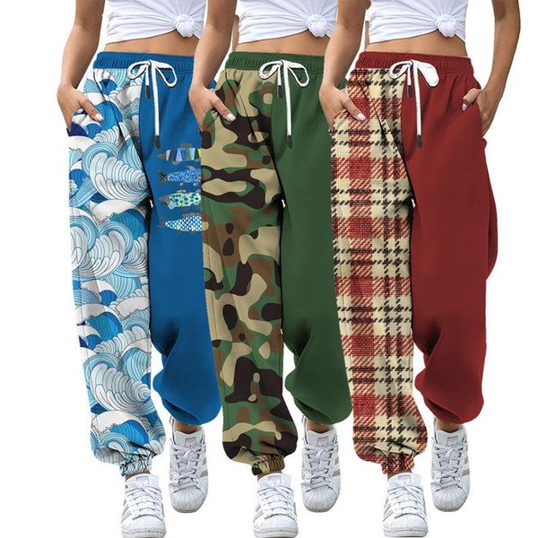 women's pants & capris 3d digital printing double color matching ladies harem casual sports rope fashion all-match, Black;white
women's pants & capris 3d digital printing double color matching ladies harem casual sports rope fashion all-match, Black;white