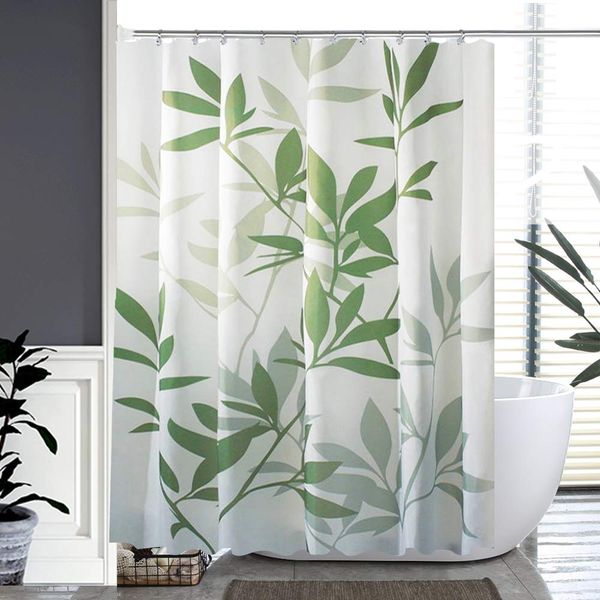 leaves botanical fabric shower curtain machine washable for bathroom,72 x 72 inch(green)
leaves botanical fabric shower curtain machine washable for bathroom,72 x 72 inch(green)