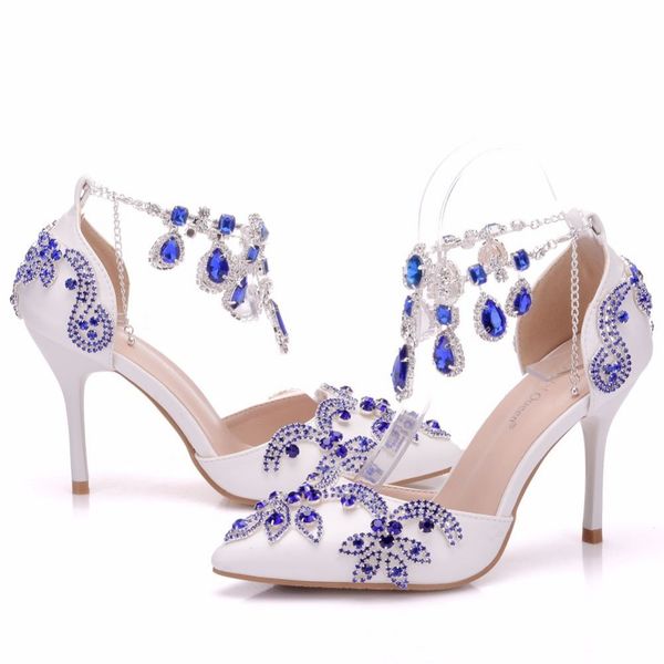 sandals women pumps blue diamond high heels stage wedding toast party shoes bride sandals, Black
sandals women pumps blue diamond high heels stage wedding toast party shoes bride sandals, Black
