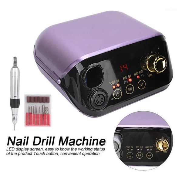 35000 rpm electric nail drill machine manicure grinding polisher led display pedicure file eu plug 221
35000 rpm electric nail drill machine manicure grinding polisher led display pedicure file eu plug 221