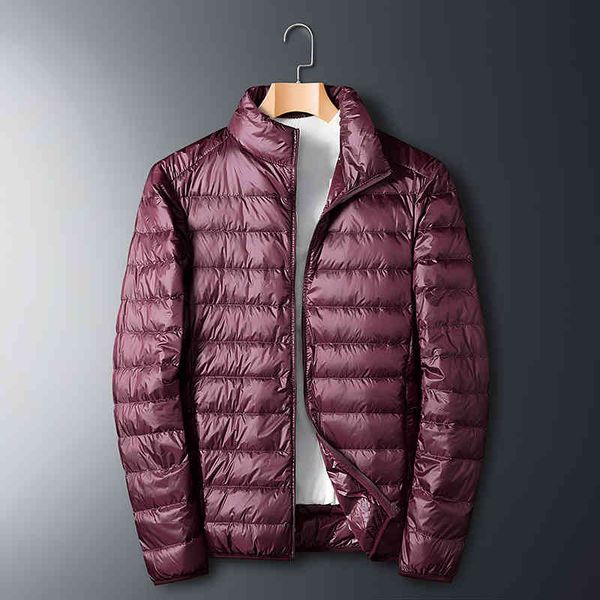 coat 2021 autumn winter new lightweight et short warm fashion stand collar 90 white duck down men's wear, Black
coat 2021 autumn winter new lightweight et short warm fashion stand collar 90 white duck down men's wear, Black