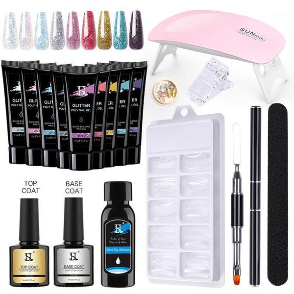 colorful poly nail gel kit all for manicure uv polish extension slip solution acrylic builder base and coat1
colorful poly nail gel kit all for manicure uv polish extension slip solution acrylic builder base and coat1