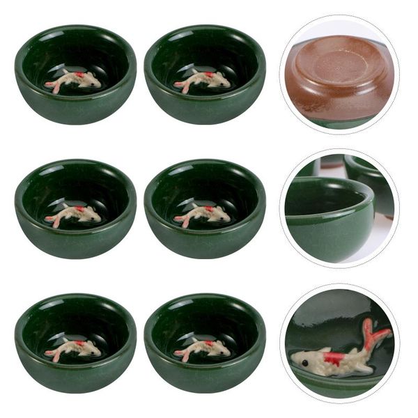 cups & saucers 1 set 6 pcs wedding holiday gifts ice crack teacups tea (dark green) 
cups & saucers 1 set 6 pcs wedding holiday gifts ice crack teacups tea (dark green)