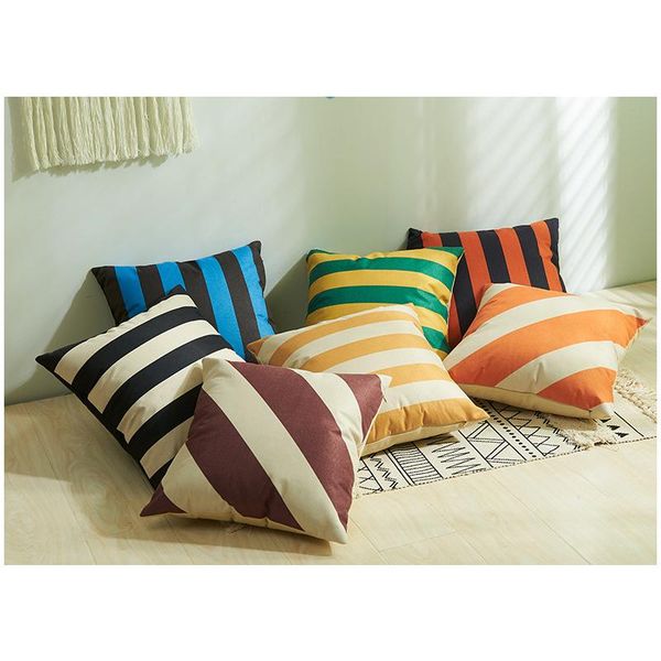 cushion/decorative pillow geometric colorful striped patchwork sofa cushion cover simple retro 45x45cm decorative home office el car
cushion/decorative pillow geometric colorful striped patchwork sofa cushion cover simple retro 45x45cm decorative home office el car
