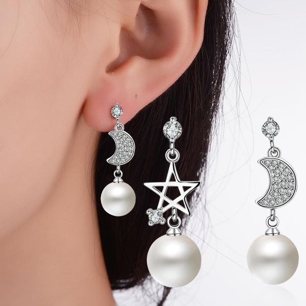 dangle & chandelier pearl jewelry romantic star drop earrings for women 925 silver engagement wedding simple moon luxury with box gifts
dangle & chandelier pearl jewelry romantic star drop earrings for women 925 silver engagement wedding simple moon luxury with box gifts