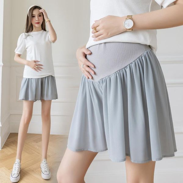 maternity bottoms 89479# leisure pants summer fashion shorts support abdomen elastic pregnant women belly, White
maternity bottoms 89479# leisure pants summer fashion shorts support abdomen elastic pregnant women belly, White