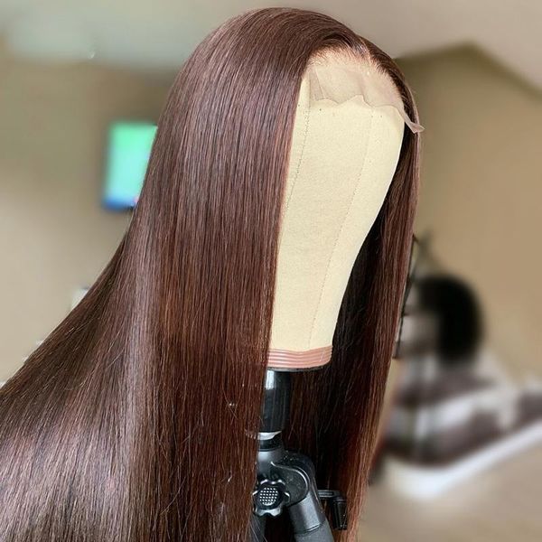 synthetic wigs #4 color long dark brown lace front glueless silky straight cosplay heat resistant daily wig, Black
synthetic wigs #4 color long dark brown lace front glueless silky straight cosplay heat resistant daily wig, Black