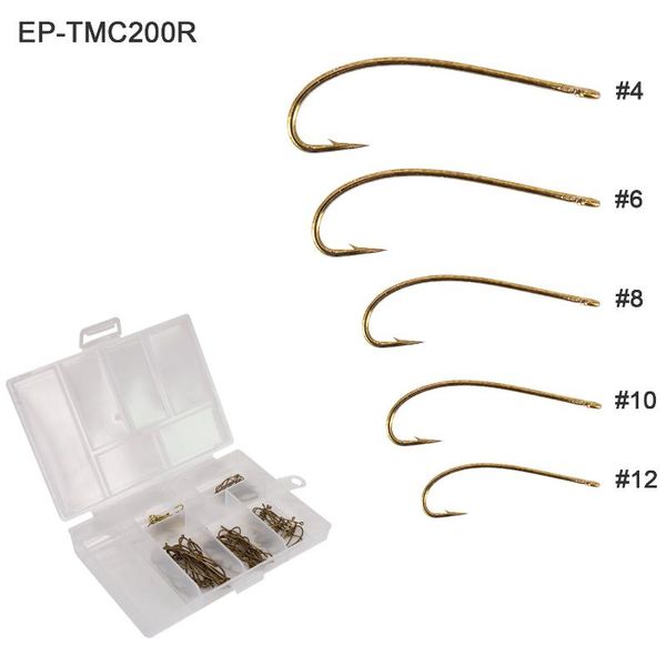 fishing hooks eupheng nymph dry hook combo standard wire 3x long straight eye semidropped point forged ep-tmc200r 100pcs
fishing hooks eupheng nymph dry hook combo standard wire 3x long straight eye semidropped point forged ep-tmc200r 100pcs
