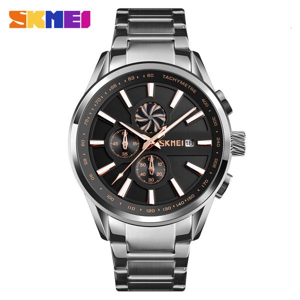 timemei high end waterproof leisure watch non mechanical steel belt men's quartz watch, Slivery;brown
timemei high end waterproof leisure watch non mechanical steel belt men's quartz watch, Slivery;brown