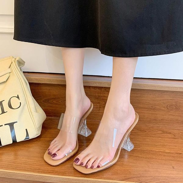 slippers female shoes heels jelly slides fashion high thin summer transparent luxury glitter pumps pu scandals rubber sk7o, Black
slippers female shoes heels jelly slides fashion high thin summer transparent luxury glitter pumps pu scandals rubber sk7o, Black