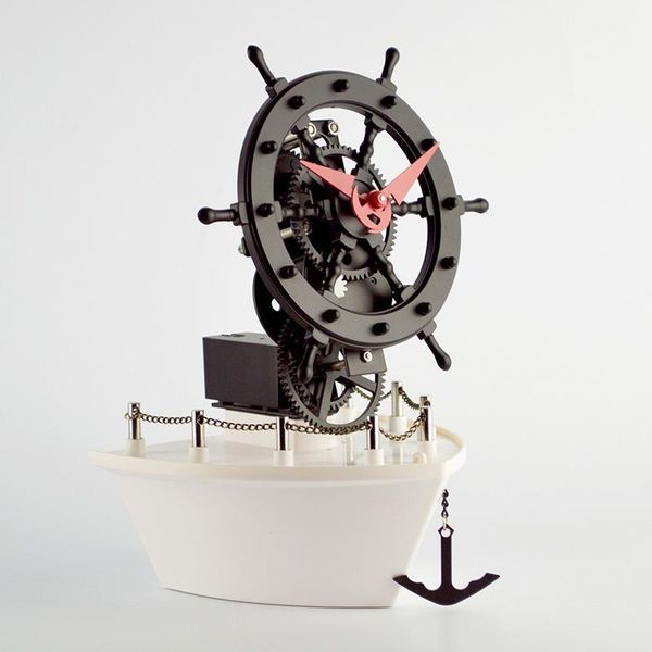 desk & table clocks creative boat gear clock retro rudder bedroom watch birthday gift page turnning
desk & table clocks creative boat gear clock retro rudder bedroom watch birthday gift page turnning