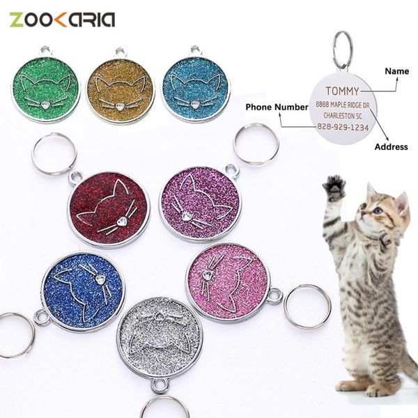 cat collars & leads personalized face badge dog puppy dogscollar accessories pet name customized address tags for medal with engraving tag
cat collars & leads personalized face badge dog puppy dogscollar accessories pet name customized address tags for medal with engraving tag
