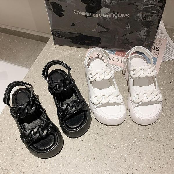 sandals women's summer 2021 fashion all-match sponge cake thick-soled casual sports roman shoes, Black
sandals women's summer 2021 fashion all-match sponge cake thick-soled casual sports roman shoes, Black