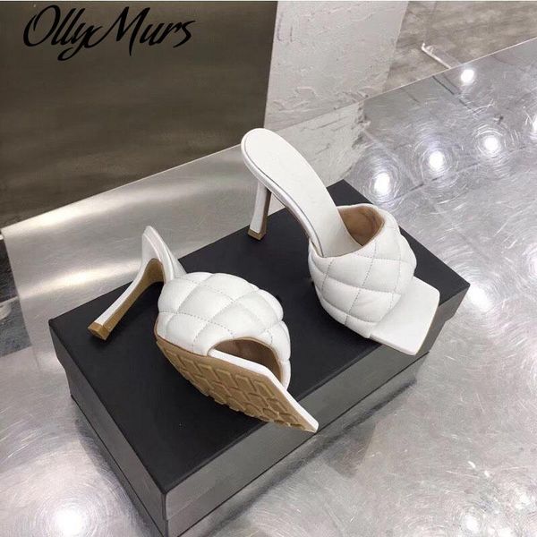 ollymurs desinger slipper shoe selling padded leather open toe high heel sandalias sapatos mujer summer party shoes slippers, Black
ollymurs desinger slipper shoe selling padded leather open toe high heel sandalias sapatos mujer summer party shoes slippers, Black