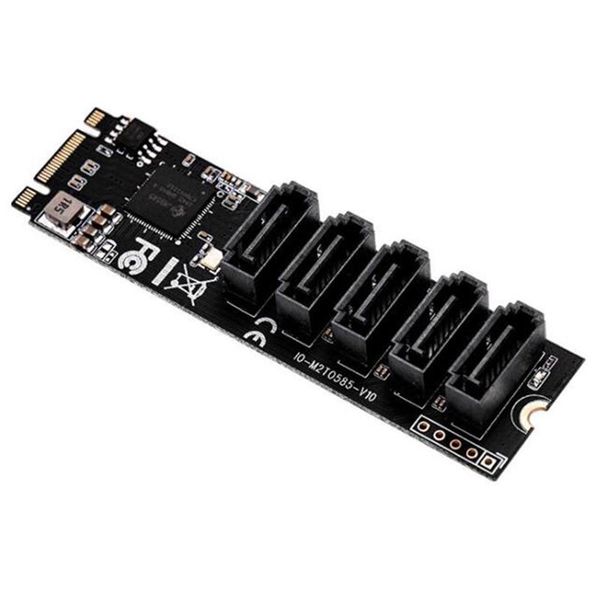 m.2 (pcie 3.0) to 5 ports sata iii 6g ssd adapter with sataiii cable support uefi alarm systems
m.2 (pcie 3.0) to 5 ports sata iii 6g ssd adapter with sataiii cable support uefi alarm systems