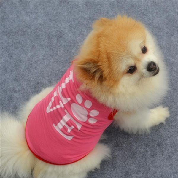 dog apparel clothes spring and summerstyles pet clothing breathable fashion cute pink footprint vest small
dog apparel clothes spring and summerstyles pet clothing breathable fashion cute pink footprint vest small