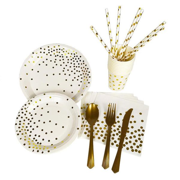disposable dinnerware gold party tableware set paper cups plates sts cake d table decoration wedding birthday plies
disposable dinnerware gold party tableware set paper cups plates sts cake d table decoration wedding birthday plies