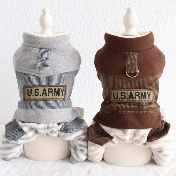 dog apparel autumn and winter clothes retro design four-leg warm pet clothing brown grey colors xs-xl sizes cotton for dogs
dog apparel autumn and winter clothes retro design four-leg warm pet clothing brown grey colors xs-xl sizes cotton for dogs