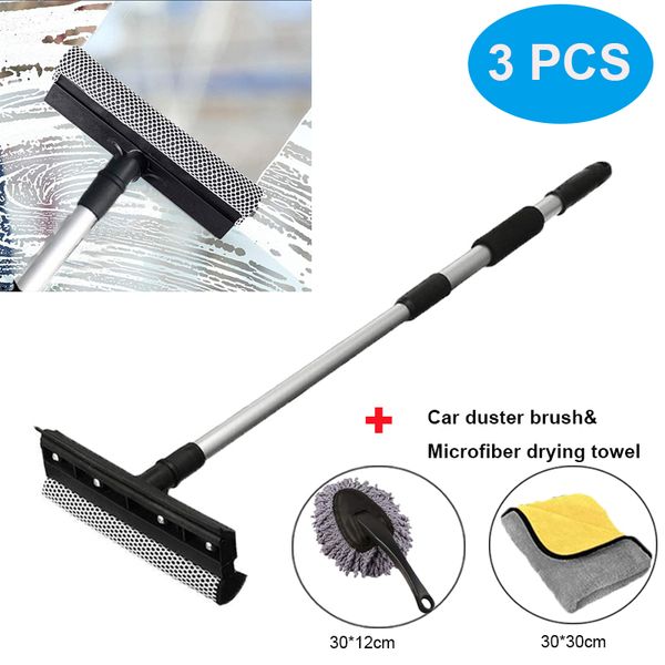 3pcs car window cleaning brush windshield scraper wiper with detachable long handle rubber squeegee and cleaner sponge
3pcs car window cleaning brush windshield scraper wiper with detachable long handle rubber squeegee and cleaner sponge