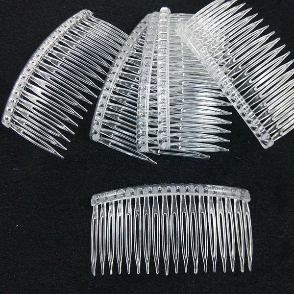 headpieces 10 pcs/set bride tiara veil comb plastic black white transparent fork combs, Silver
headpieces 10 pcs/set bride tiara veil comb plastic black white transparent fork combs, Silver
