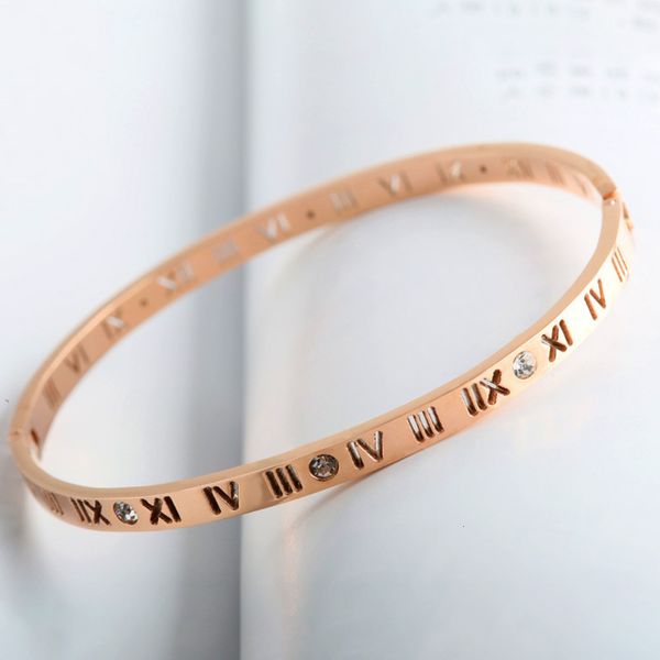 rose gold titanium steel bracelet stainless steel inlaid stone bracelet korean fashion jewelry straight, Black
rose gold titanium steel bracelet stainless steel inlaid stone bracelet korean fashion jewelry straight, Black