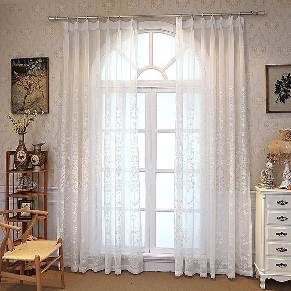 white tulle sheer window curtains for living room the bedroom modern nordic voile organza fabric drapes curtain &
white tulle sheer window curtains for living room the bedroom modern nordic voile organza fabric drapes curtain &