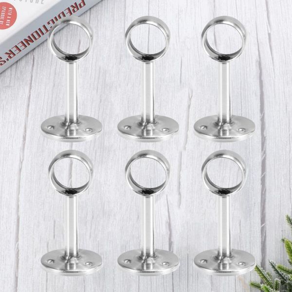 6pcs stainless steel wardrobe rod rail closet support shelf pipe bracket holder for home shower curtains
6pcs stainless steel wardrobe rod rail closet support shelf pipe bracket holder for home shower curtains