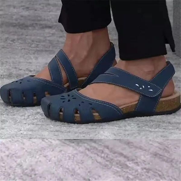 summer women orthopedic open toe sandals vintage anti-slip breathable leather casual female platform retro sandalias de mujer, Black
summer women orthopedic open toe sandals vintage anti-slip breathable leather casual female platform retro sandalias de mujer, Black