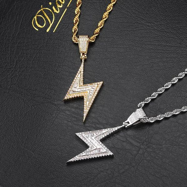 factory wholesale boutique hip hop jewelry trendy men's zircon lightning with mixed inlay trapezoidal zircon trend pendant popular fash
factory wholesale boutique hip hop jewelry trendy men's zircon lightning with mixed inlay trapezoidal zircon trend pendant popular fash