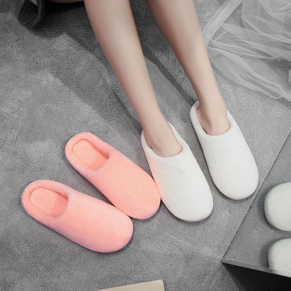 winter warm furry candy color slippers women casual round toe plush house indoor flat shoes comfort soft nursing slides 2021, Black 
winter warm furry candy color slippers women casual round toe plush house indoor flat shoes comfort soft nursing slides 2021, Black