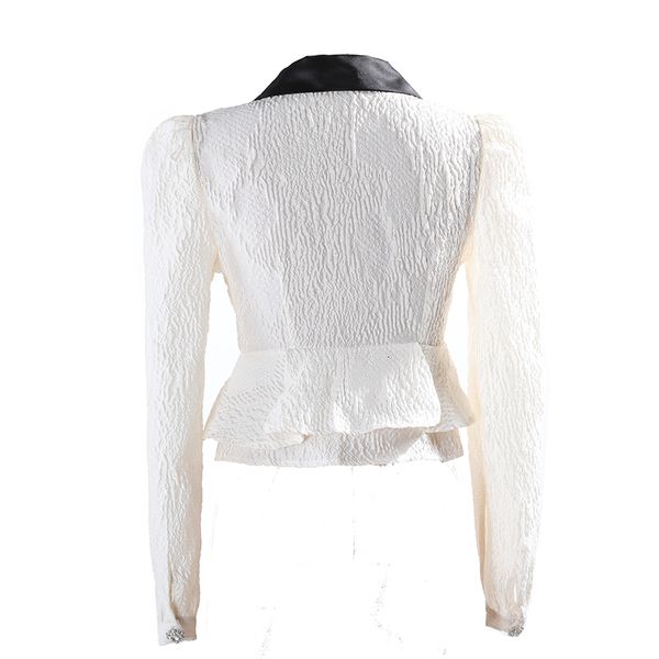 hoodie elegant patchwork short shirt for women v neck long sleeve casual hit color blouse female fashion clothing 2021, Black
hoodie elegant patchwork short shirt for women v neck long sleeve casual hit color blouse female fashion clothing 2021, Black