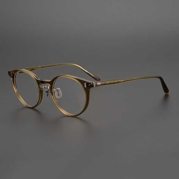 fashion sunglasses frames arrive vintage acetate myopia eyeglass frame ev330 hand craft women men classical small round high level original, Black
fashion sunglasses frames arrive vintage acetate myopia eyeglass frame ev330 hand craft women men classical small round high level original, Black